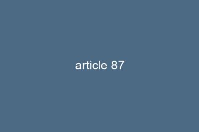 article 87